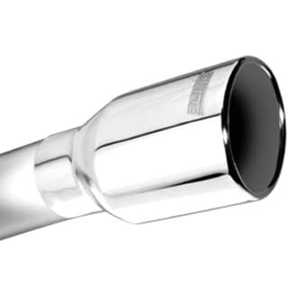 S-Type Borla 140791 Cat-Back Exhaust System 2.75 in. Pipe 4.5 in. Tip Single Round Rolled Angle Cut Single Split Rear Exit T-304 Stainless Steel Cat-Back Exhaust System