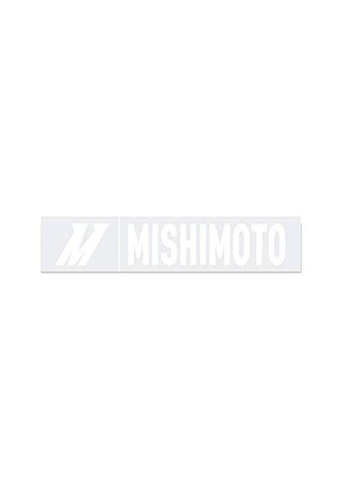 Mishimoto Large Decal, White, MMPRO-STK-15LG
