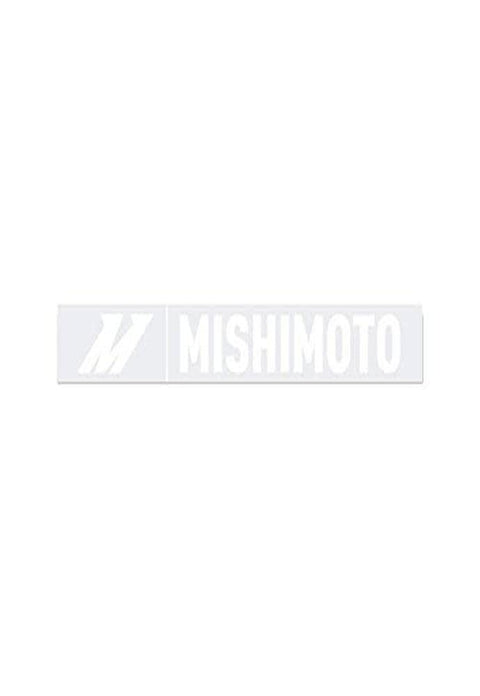 Mishimoto Large Decal, White, MMPRO-STK-15LG
