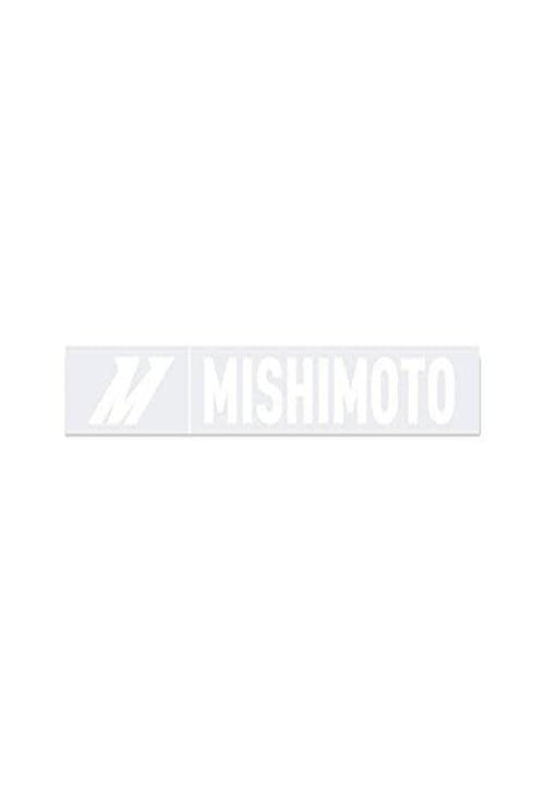 Mishimoto Large Decal, White, MMPRO-STK-15LG