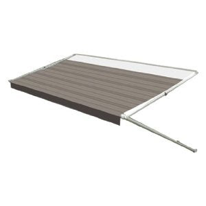 Dometic Sun Chaser 21 ft. Manual Awning White with Polar Flint End Cap