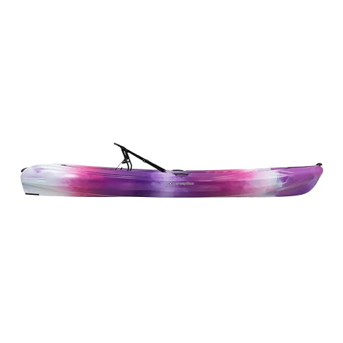 Tribe 11.5 Kayak - Perception - Sit on Top - Recreational Kayak - Large Rear Storage with Tie Downs - 11.5 ft - Mystic
