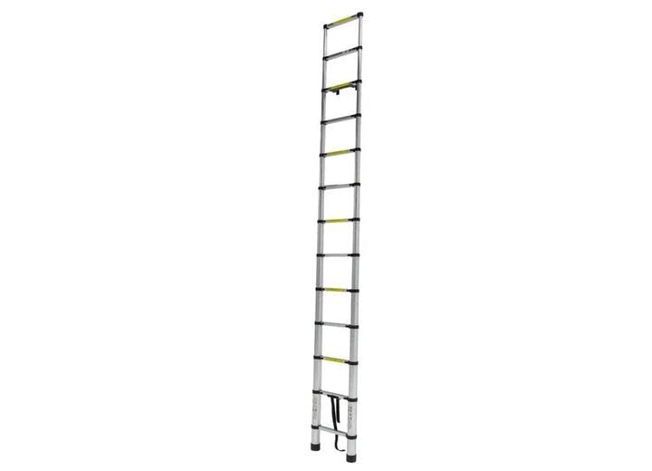 On-The-Go Ladder Lippert Components Telescoping Ladder for 5th Wheel RVs, Travel Trailers and Motorhomes