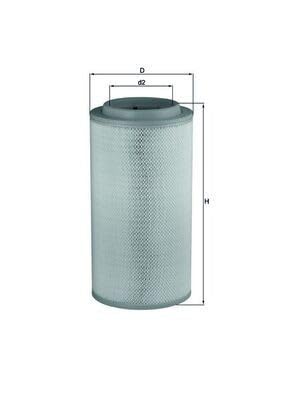 Air Filter MAHLE LX 1734