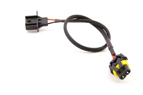H1/H3 Male Morimoto Adapter: 9006 Female