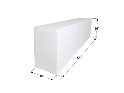 Fresh Water Tank ICON 12457, WT2457, 58x16x10, 38 Gal., Tank Only