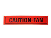MUST CAUTION 68-79 FAN DECAL