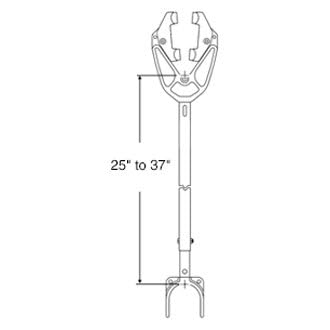 Guardian Motor Support Springfield Marine 1780240 - Deluxe Combo, Silver