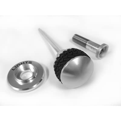 C8TZ-11661-KBL Scott Drake Billet Headlight Bezel & Knob Kit