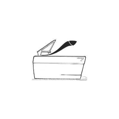 C6OZ-6322280 Scott Drake Vent Window Frame to Door Seals