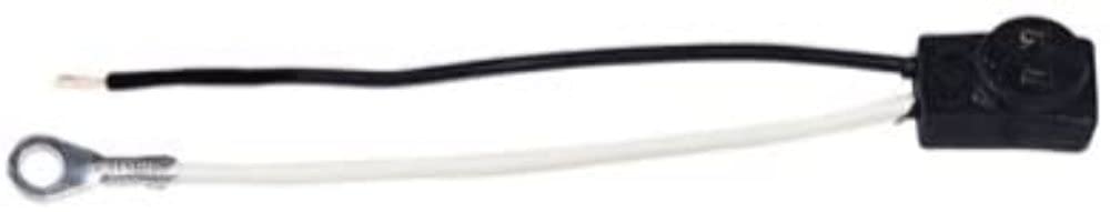 Led Plug, Peterson 160-49 W/#10 Ring Terminal & Strippedend, 8" Leads