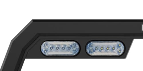 Low Pro Magnum Lighted Headache Rack Bars| Fits 15-20 Ford F-150