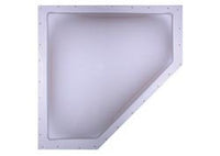 Bri-Rus S.RECREATION NSL2810W White 28" x 10" Neo Angle Skylight