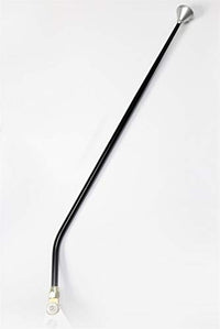 GM Powerglide FM Shifter Black 23" Single Bend Lever Mushroom Knob