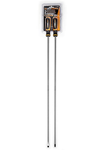 2 Pc. GEARWRENCH Phillips/Slotted Dual Material Screwdriver Set - 80068H