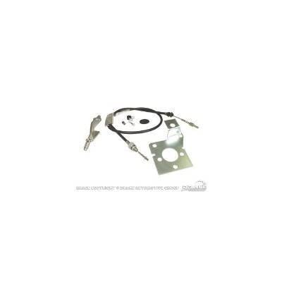 67-68 Clutch Cable Kit Scott Drake T5&Trem (C7ZZ-CCK)
