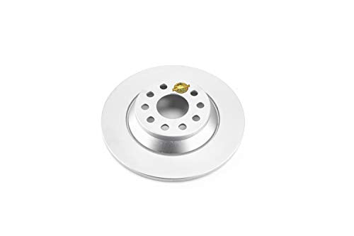 Power Stop EBR1498EVC Genuine Geomet Coated Rear Brake Rotor For Audi A3, Audi Q3, Audi, Audi Q3 Quattro, Audi TT Quattro, VW Jetta, VW Tiguan, VW Tiguan [Model Specific]