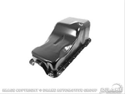 C5ZZ-6675-A Scott Drake Small Block Painted Oil Pan Black