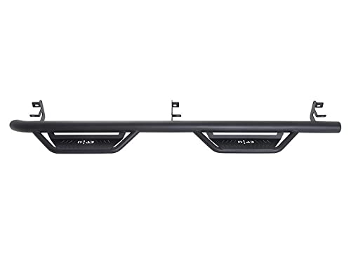 N-Fab Podium Step HPD1573QC-TX LG Textured Black 3 in. Main Tube Diameter 2 Steps Per Side w/o Bed Access Podium Step