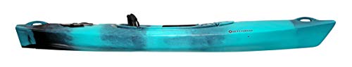 Joyride 12 Perception | Sit Inside Kayak for Adults and Kids | Recreational and Multi-Water Kayak with Selfie Slot | 12' 2" | Dapper