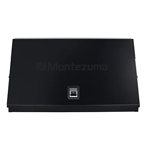DX411B Montezuma 41" x 18" Heavy Duty Steel Triangle Toolbox (steel, black)