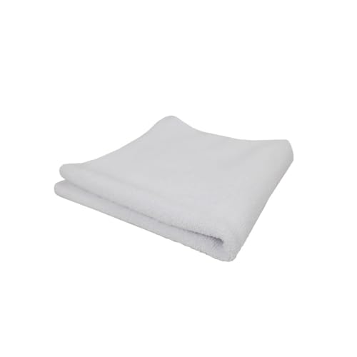 All-Purpose MaxShine Premium Microfiber Cleaning Towel - 16"x16"/40x40cm White