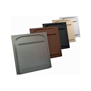 Smoke Boxed Screen Door Slide Valterra A77022 'P Series'