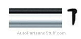 39-650 Cowles Products 3/8"Tape On Door Edge Bead 50