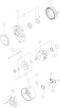 Alternator Mahle - MG233