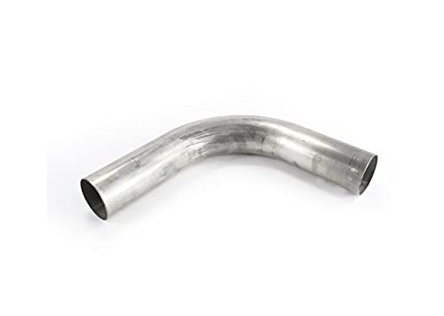 304 Stainless Steel Patriot Exhaust H6955 3" 90° Bend Exhaust Pipe