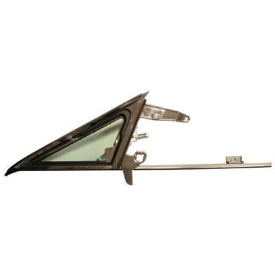 C7ZZ-65222404TK Scott Drake 1967 Vent Window Frame And Glass Assembly RH Tinted