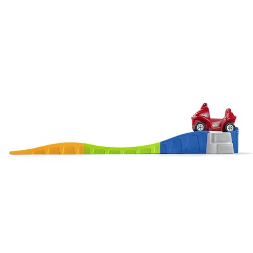 Step2 Up & Down Roller Coaster Anniversary Edition Kids Ride On Toy, Push Car, Indoor/Outdoor Playset, Made of Durable Plastic, Max Weight 50 lbs., For Toddlers 2-5 Years Old, Multicolor