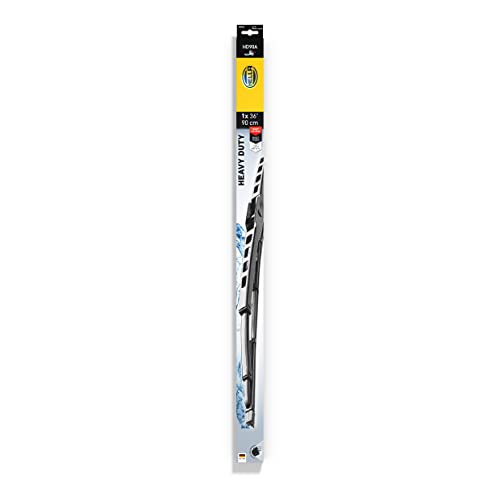 36 Inch Hella OE Quality All Seasons Graphite-Coated Rubber Heavy Duty Wiper Blade (Single Blade) / 191398361