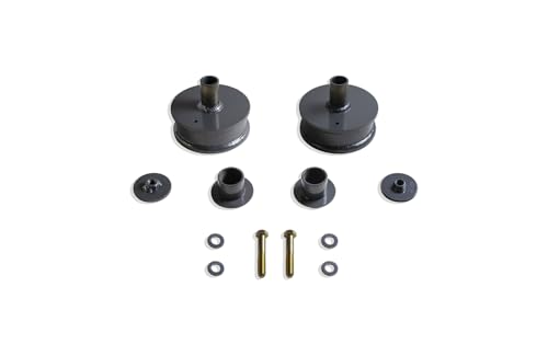 Part# 839720R MAX TRAC SUSPENSION'S is A Pair of 2" Rear Coil SPACERS FABRICATED from Steel & Powder Coated Grey
