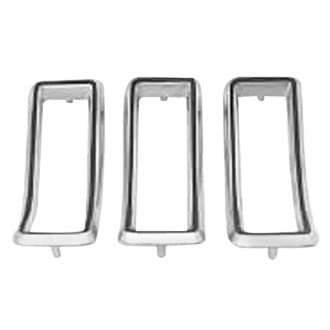 68 Tail LAMP Bezel W/BLK Paint Scott Drake