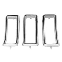 68 Tail LAMP Bezel W/BLK Paint Scott Drake