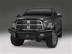 Black Steel Fab Fours Front Ranch Bumper DR94-S1561-1 2 Stage Black Powder Coated w/o Full Grill Guard Incl. Light Cut-Outs