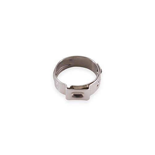Stainless Steel Mishimoto Ear Clamp, 0.60"-0.73" (15.3mm-18.5mm)