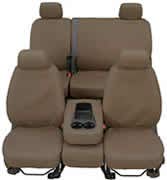 Covercraft Custom Fit Front Row Seat Cover for Select Honda Pilot Models - Waterproof (Taupe)
