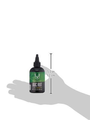 Buck Bomb Natural Hunters Specialties BUC Rut Liquid Scent w/Wicks | Deer Buck Lure Hunting Primetime Pre-Rut Scent Attractant for Hunting, 4 Oz (118 ml.)