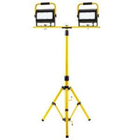 50-Watt Slim LED Work Light Dual 2-Step Tripod 10000 lumen