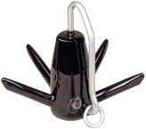 Black Painted Iron Greenfield 625-B - 25 lb Richter Anchor