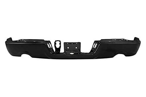 OEM Style Xtune Steel Rear Bumper (RB-DR09-DE-BK)