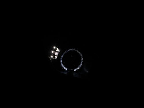 Halo Anzo USA 121387 Black Projector Headlight for Toyota Celica