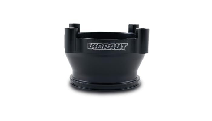 Throttle Body Vibrant to VanJen HD Clamp Ferrule Adapter - Bosch 82mm to 3" Clamp