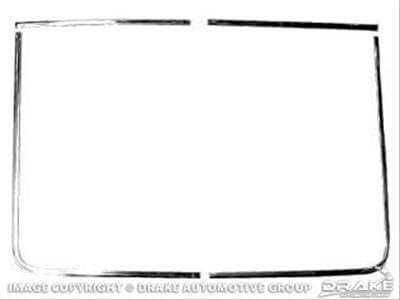 C9ZZ-6342404 Scott Drake Rear Window Molding