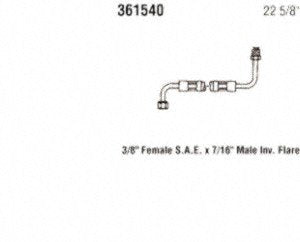 Power Steering Gates 361540 Hose Assembly Pressure Line