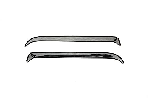 Auto Ventshade 12003 AVS Ventshade with Stainless Steel Finish, 2-Piece Set for 1988-1994 Freightliner FLA, FLD