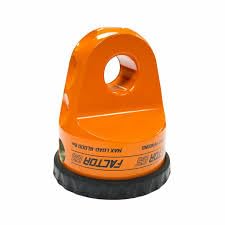 Factor 55 Prolink 00015-07 Original Shackle Mount Replaces Winch Hook with a Stronger Shackle D Ring Mount Max Load Rating 16,000 lb. Ideal for 4x4 Off Road Adventures - Orange