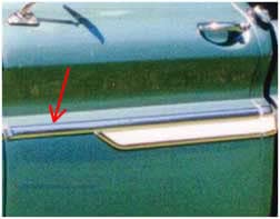 Brothers Trucks Door Molding FSM0300 - Upper - Left/Right - Each